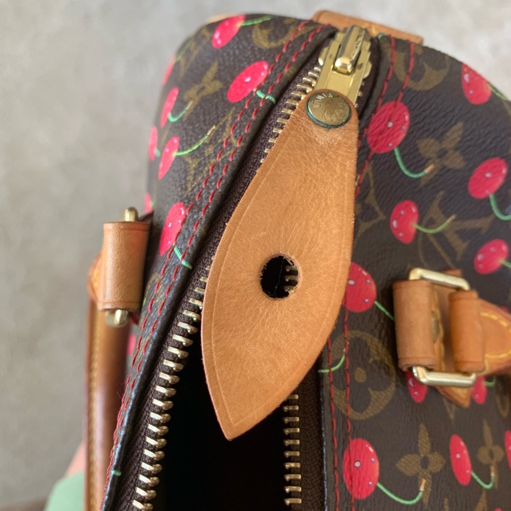 LOUIS VUITTON 🍒 Speedy 25 Monogram Cerises Cherry 🍒 - Picture 7 of 17
